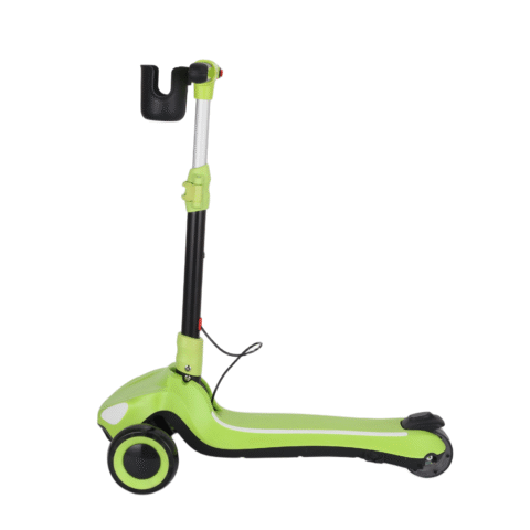 3 - in - 1 Kids Scooter with Adjustable Handlebar, Foldable Toddler Kick Scooter, Multifunctional Children's Ride - on Toy (Green)
